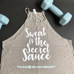 CUTE Beachbody “Secret Sauce” Tank - Never Worn